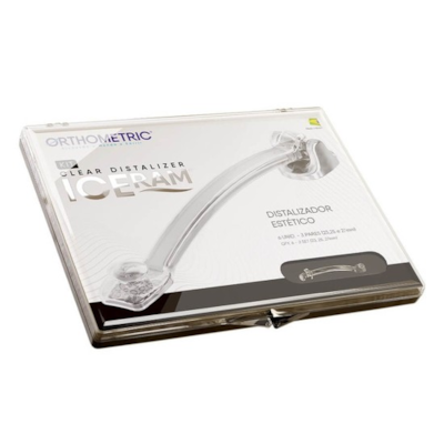 Distalizador Corretor Classe II Iceram Clear 6 Unidades - Orthometric