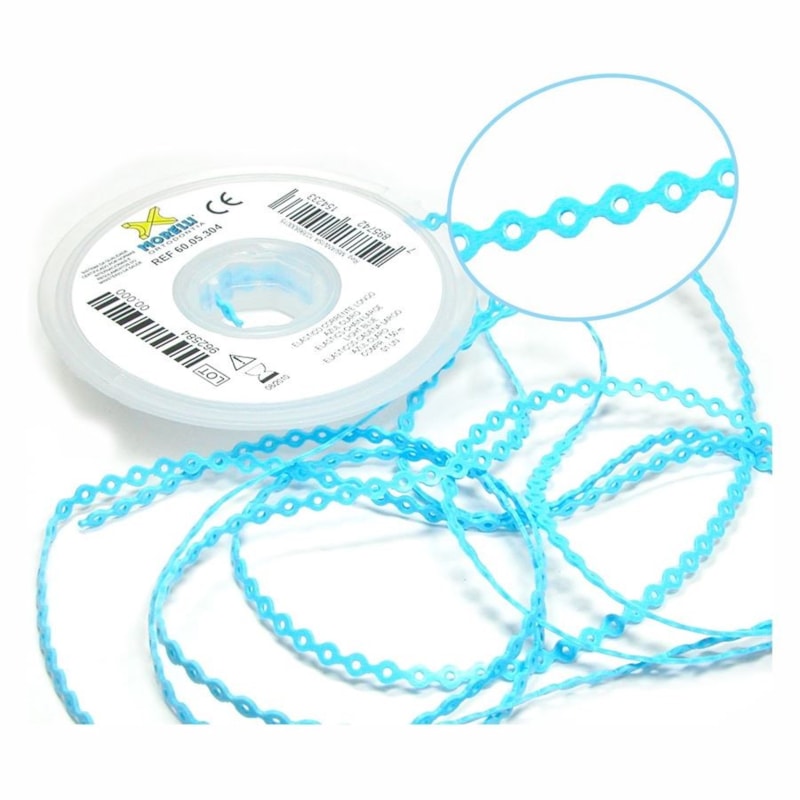 Elástico Corrente Longo 1,5m Morelli Apoio Dental