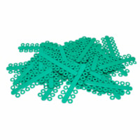 Elástico Separador Modular Verde - Ø 3/16" = 4.80mm - Morelli