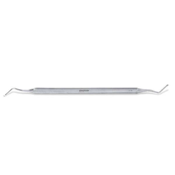 Escavador de Dentina Duplo Longo Oitavado n° 18 - Golgran