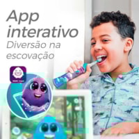 ESCOVA DENTAL ELETRICA FOR KIDS PHILIPS COLGATE