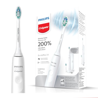 ESCOVA DENTAL ELETRICA SONIC PRO 10 PHILIPS COLGATE