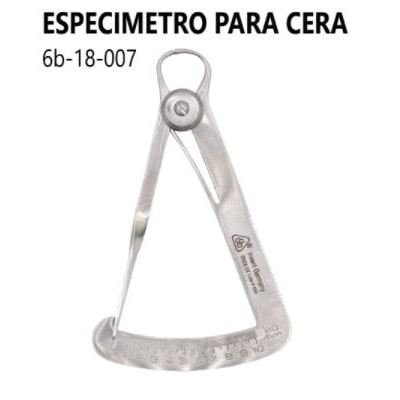 ESPECIMETRO 6B P/ CERA