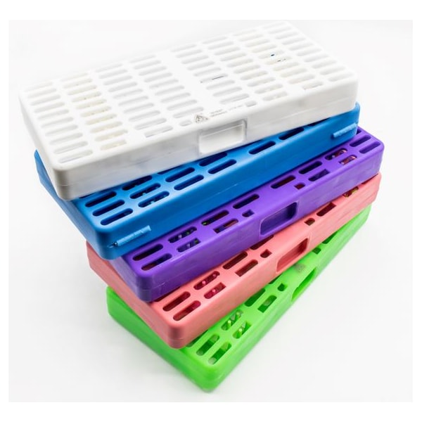ESTOJO 6B ESTERILIZACAO p/ 5 a 8 pc Rosa com silicone