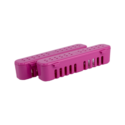 ESTOJO OGP ESTERILIZACAO  KIT c/ 2 PQ Rosa