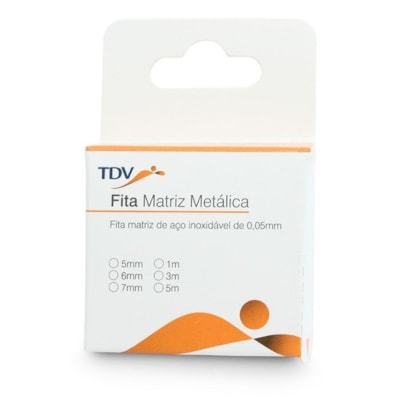 Fita Matriz Metálica 0,7 C/3m 4145 - TDV