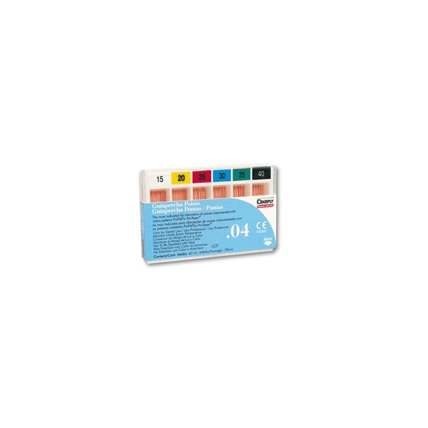 Guta Percha Calibrada .04 n° 15-40 Maillefer - Dentsply