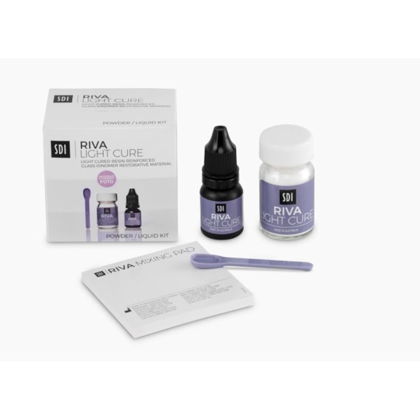 Ionômero de Vidro Restaurador Riva Light Cure Kit A3 - SDI