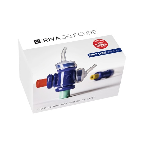 Ionômero de Vidro Restaurador Riva Self Cure Cápsula A1 - SDI