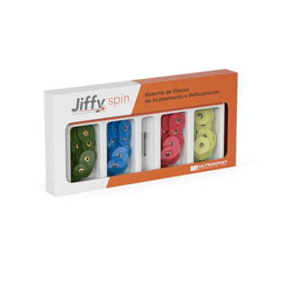 Jiffy Spin Kit de Discos de Acabamento e Refinamento 14mm - Ultradent