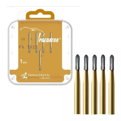 Kit 5 Brocas Predator Transmetal Fgtr2t - Angelus Prima Dental