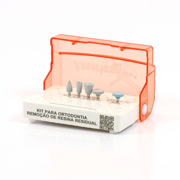 KIT AMERICAN BURRS ORTO REMOCAO RESINA