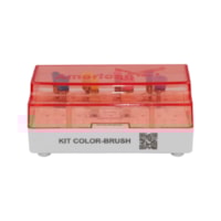 KIT AMERICAN BURRS PROFILAXIA COLOR-BRUSH (8 Esc+2 Taca)