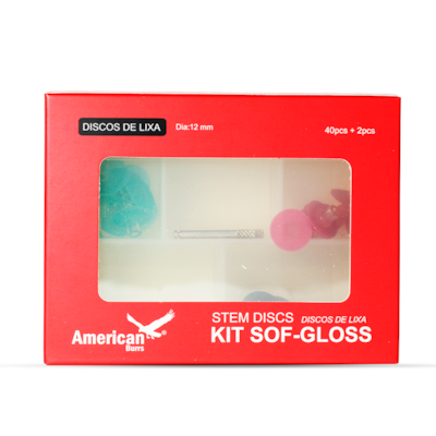 KIT AMERICAN BURRS SOF-GLOSS