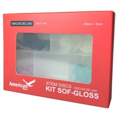 KIT AMERICAN BURRS SOF-GLOSS