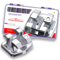 Kit Bráquete Metálico Advanced Roth c/ 100 - Orthometric
