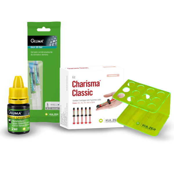 Kit Charisma Classic + Porta Resina + Gluma 2ml - Kulzer