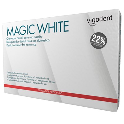 Kit Clareador Magic White - Vigodent
