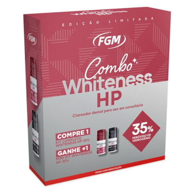 Kit Clareador Whiteness HP 35% - FGM