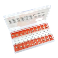 Kit de Bráquetes 01 caso Prescrição Edgewise - Slim .018" - Morelli