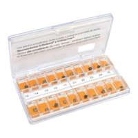 Kit de Bráquetes 01 caso Prescrição Edgewise - Slim Max .018" - Gancho Can. - Morelli