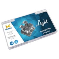 Kit de Bráquetes 01 caso Prescrição Roth - Light .022" - Can. 13° Ang. - Morelli