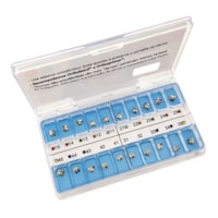 Kit de Bráquetes 01 caso Prescrição Roth - Standard .018" - Can. 13° Ang. - Morelli