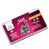 Kit de Bráquetes 10 casos Prescrição Capelozza - Max Padrão II .022" - Gancho Can./Prés - Morelli