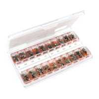 Kit de Bráquetes 10 casos Prescrição Edgewise - Slim Max .018" - Gancho Can. - Morelli