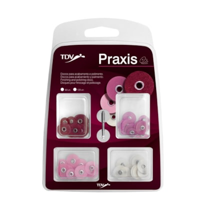 Kit Discos de Lixa Praxis - TDV