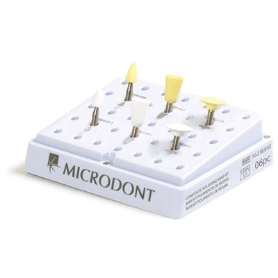 Kit Mini de Polimento de Resina - Microdont