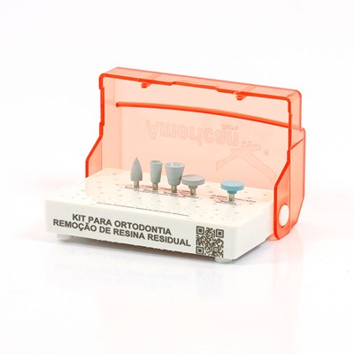 Kit para Polimento em Ortodontia Remoção de Resina Residual - American Burrs