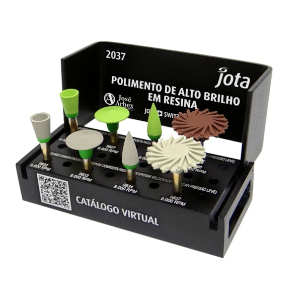 KIT POLIMENTO DE ALTO BRILHO EM RESINA BY DR JOSR ARBEX