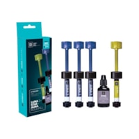 Kit Resinas Luna 2 + 1 Aura Bulk Fill + 1 Adesivo Stae - SDI