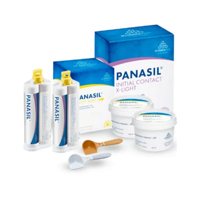 Kit Silicone de Adição Panasil Putty Soft 900 ml + Panasil Initial Contact Light - Ultradent