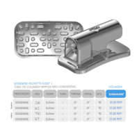 Kit Tubos Advanced Edgewise 200 Unidades - Orthometric