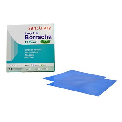 Lençol de Borracha Sanctuary Azul - K-Dent