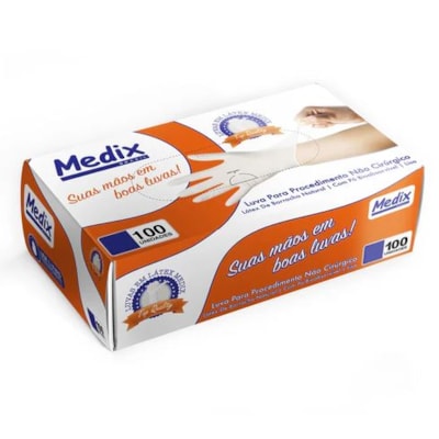 Luva de Látex para Procedimento - Medix
