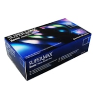 LUVA PROCED NITRILO SONIC GG C/100  SUPERMAX