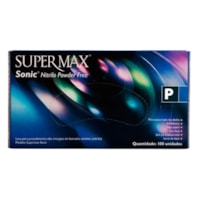 LUVA PROCED NITRILO SONIC GG C/100  SUPERMAX
