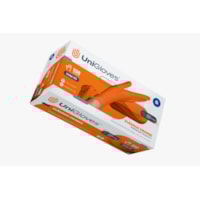 LUVA UNIGLOVES CONFORTO LARANJA S/ TALCO G
