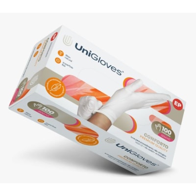 LUVA UNIGLOVES CONFORTO S/ TALCO G