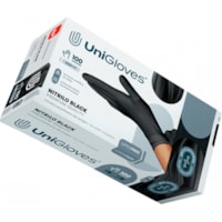 LUVA UNIGLOVES NITRILO BLACK G