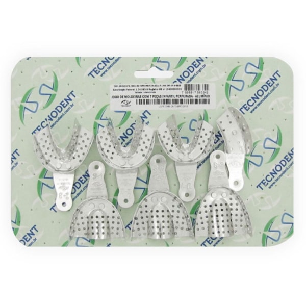MOLDEIRA AG ALUMINIO JOGO C/ 7 PERFURADA  INF