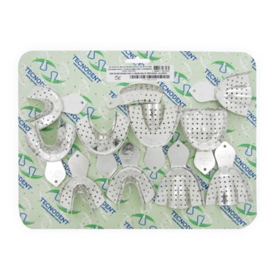 MOLDEIRA TECNODENT  KIT ALUMINIO PERF c/ 11 ADL