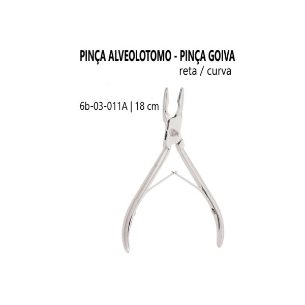 PINCA 6B ALVEOLOTOMO 18cm Reta