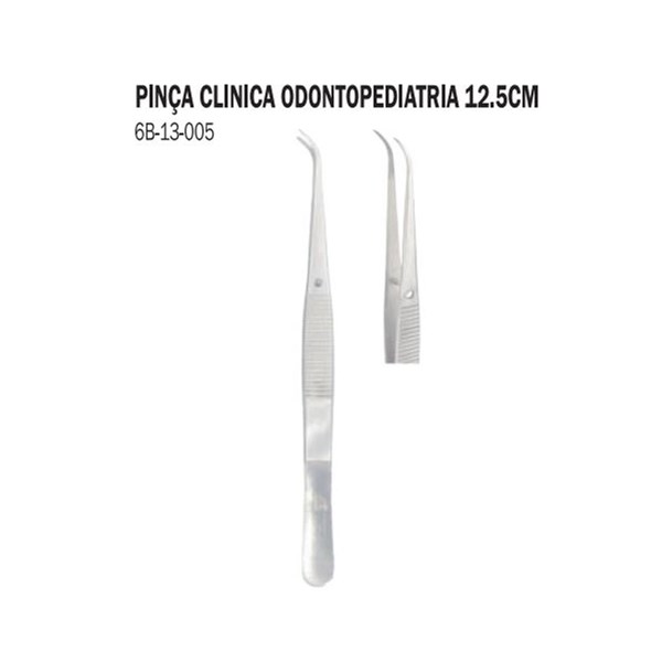 Pinça Odontopediatria Odontopediatria 12,5Cm - 6B Invent