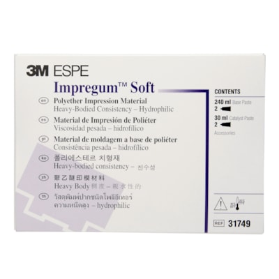 Poliéter 3M Impregum Soft A/V - Solventum