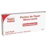 Ponta de Papel Absorvente Cell Pack n° 55 Maillefer - Dentsply