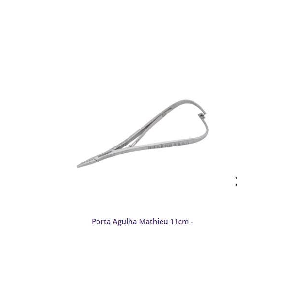 Porta Agulha Mathie Orto 11cm (75010351) - Orthometric